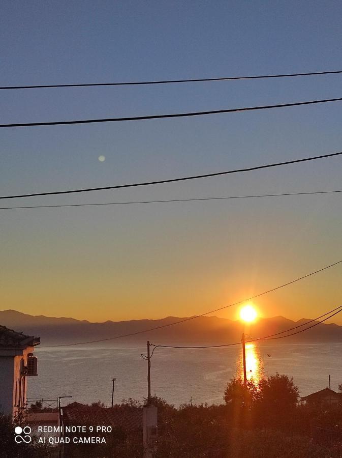 Villa Panorama Michalis Haikos Two Minutes Walk To The Beach Peroulia Kompoi ภายนอก รูปภาพ